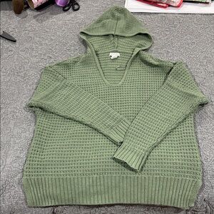 Rachel Zoe Olive V-Neck Knit Sweater